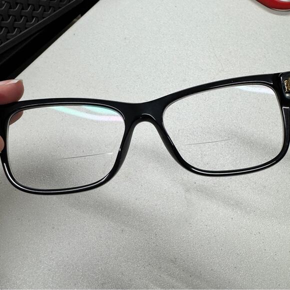 Versace Black Made In Italy Glasses Solid Frames Womens Model 3266 - Picture 2 of 7